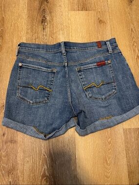 7 for all mankind Mid Roll Shorts